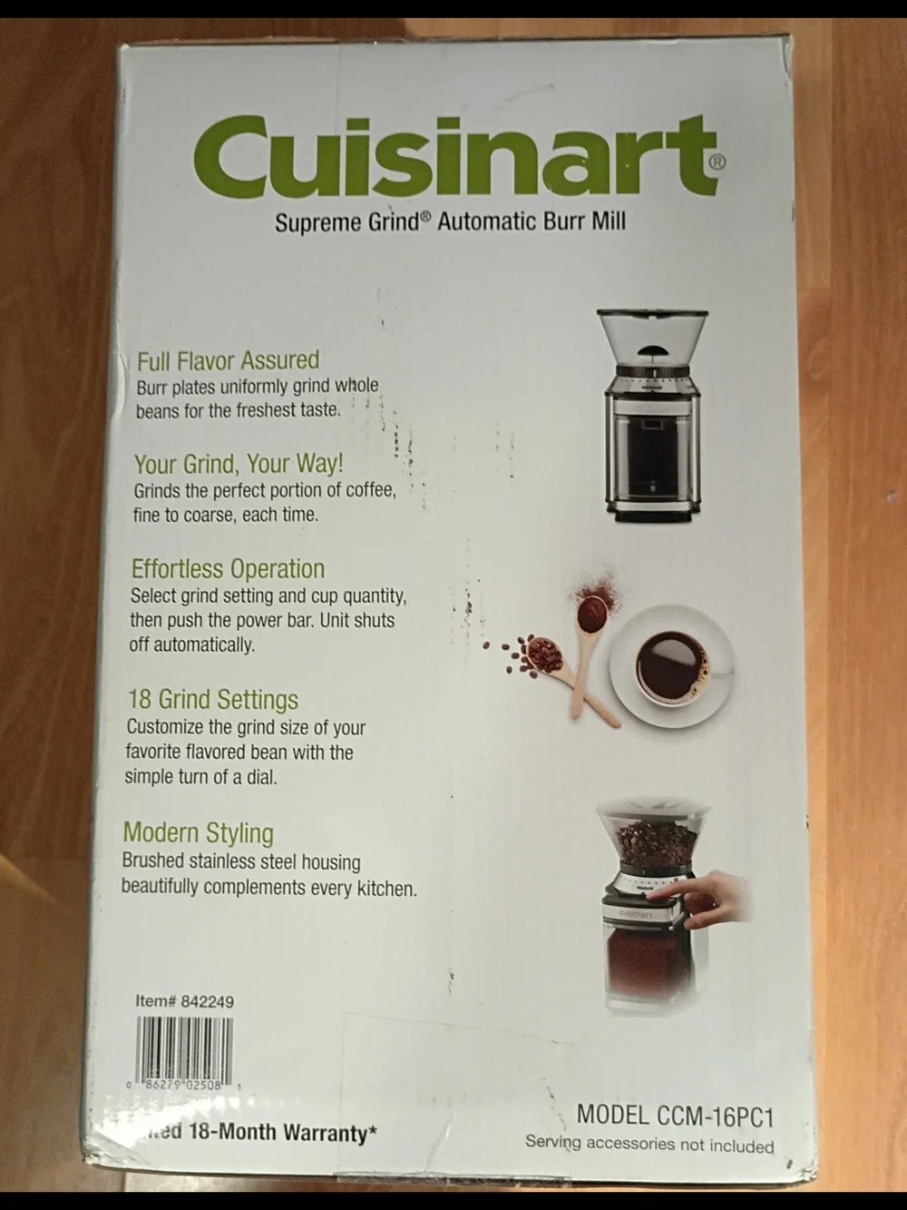 Cuisinart electric burr